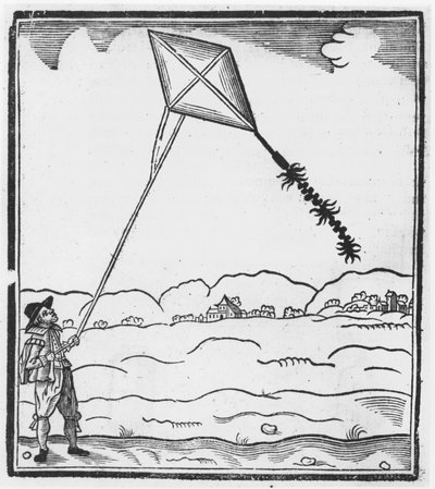 El dragón o cometa de fuego de English School