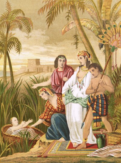 El hallazgo de Moisés de English School