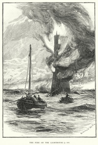 El incendio en el faro de English School