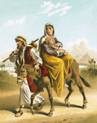 La huida a Egipto de English School