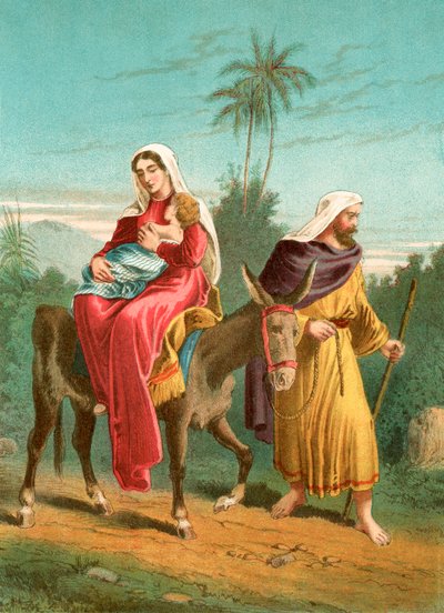 La huida a Egipto de English School