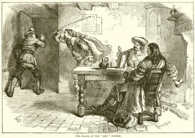 La pelea en la taberna del barco de English School