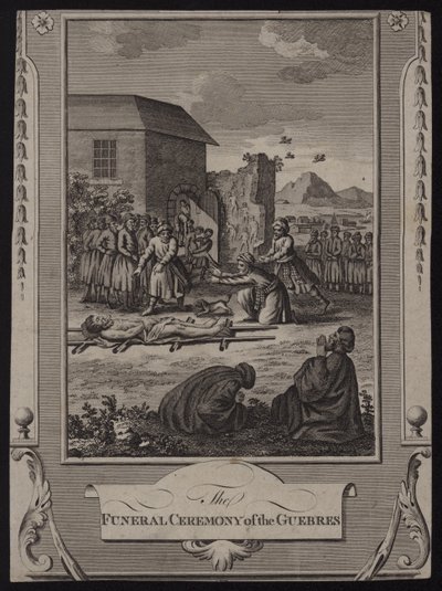 La ceremonia fúnebre de los Guebres de English School