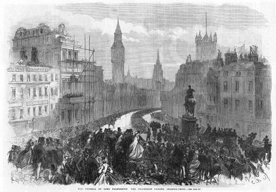 El funeral de Lord Palmerston de English School