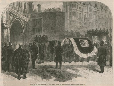 El funeral de Lord Palmerston de English School