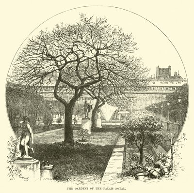 Los jardines del Palais Royal de English School