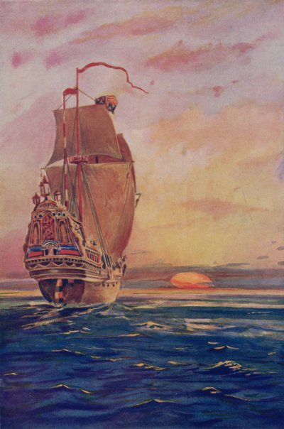 La gloria del mar en la era de gloria de los mares de English School