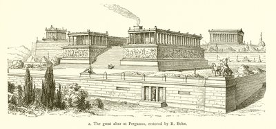 El gran altar de Pérgamo, restaurado por R. Bohn de English School