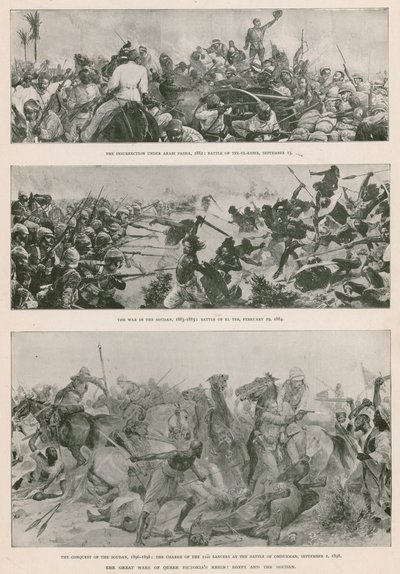 Las grandes guerras del reinado de la Reina Victoria: la guerra anglo-egipcia (1882), la Revuelta Mahdista (1883-1885) y la conquista británica del Sudán (1896-1898) de English School