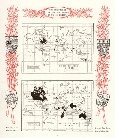 El crecimiento del Imperio Británico en el siglo XIX de English School
