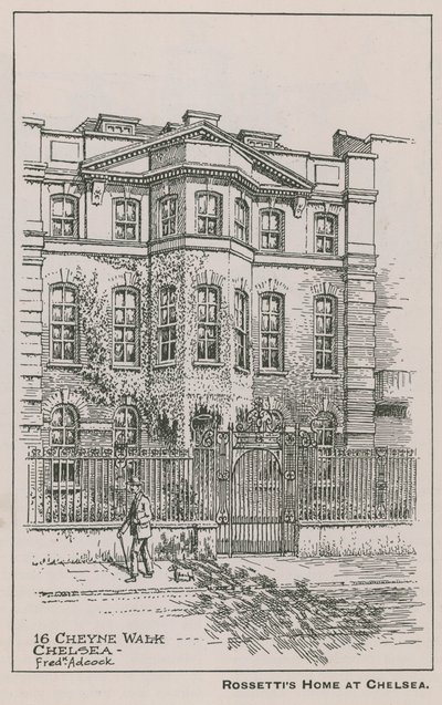 La casa de Dante Gabriel Rossetti de English School