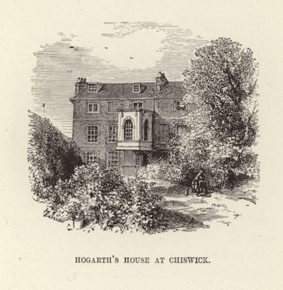 La casa de William Hogarth en Chiswick de English School