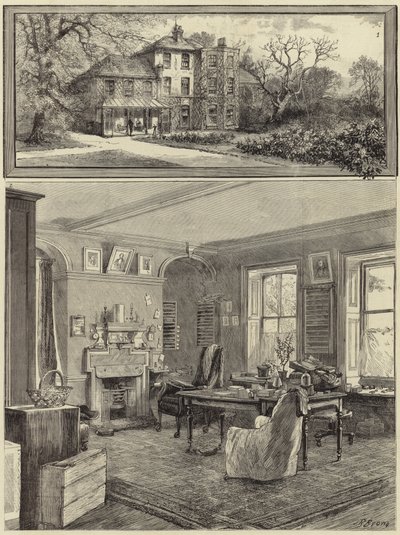 El hogar del difunto Charles Darwin de English School