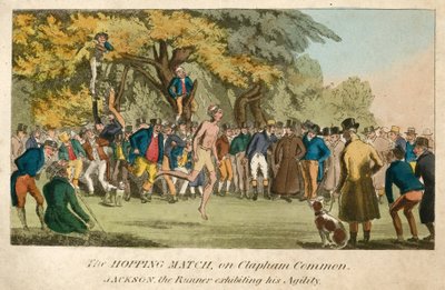 La carrera de saltos en Clapham Common de English School