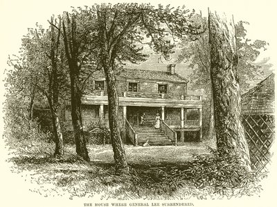 La casa donde se rindió el General Lee de English School