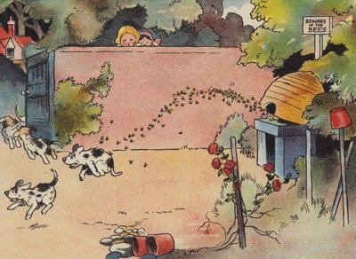 Los cachorros curiosos, ¡qué sorpresa tuvieron! de English School