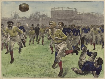 El partido internacional de fútbol de English School