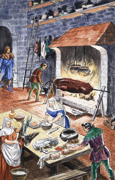La cocina de antaño de English School