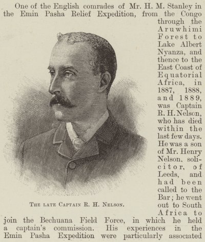 El difunto Capitán R H Nelson de English School