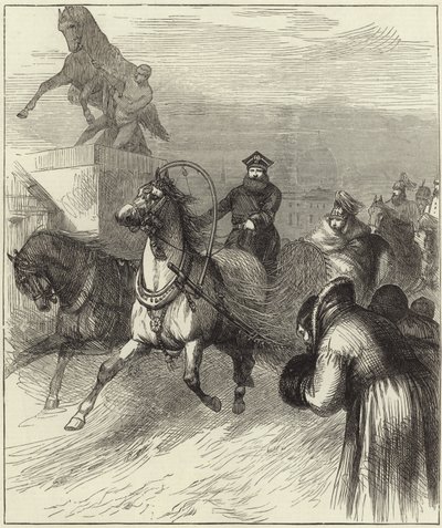 El difunto emperador Alejandro II de English School
