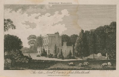La residencia del difunto Lord Dacres en Blackheath de English School