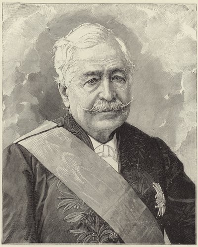 El difunto M. Ferdinand de Lesseps de English School
