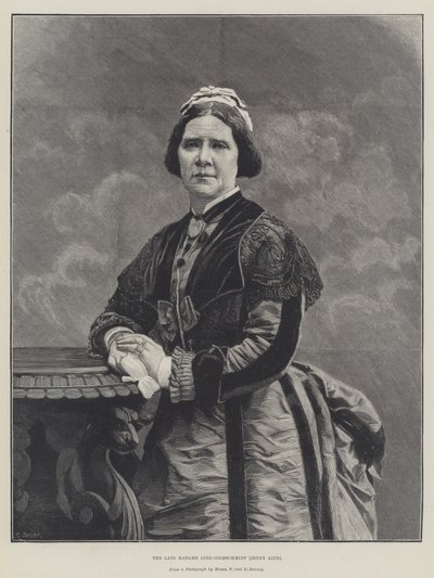 La difunta Madame Lind-Goldschmidt, Jenny Lind de English School