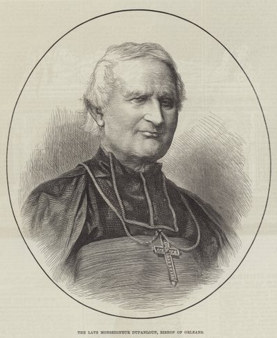 El difunto Monseñor Dupanloup, Obispo de Orleans de English School
