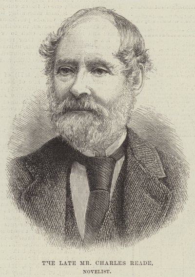 El difunto Sr. Charles Reade, novelista de English School