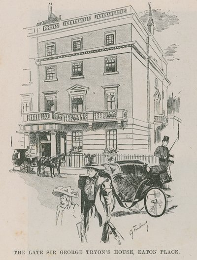 Casa del difunto Sir George Tryon, Easton Place, Londres de English School