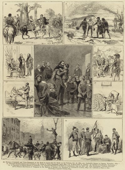 La vida de Giuseppe Garibaldi de English School