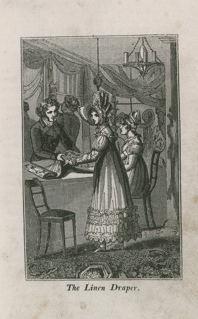 El vendedor de telas de English School