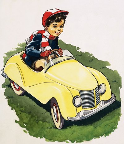 El niño que amaba los coches de English School