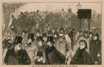 La corriente viva en el Puente de Londres de English School