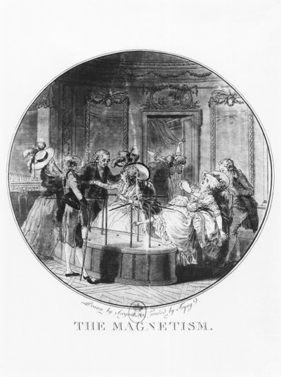 El magnetismo, 1785 de English School
