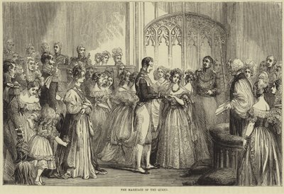 El matrimonio de la Reina Victoria y el Príncipe Alberto de Sajonia-Coburgo y Gotha de English School