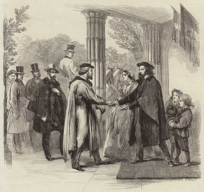 El encuentro de Garibaldi y Tennyson de English School