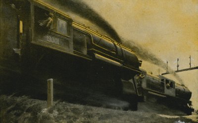 Los monstruos que truenan a través de los continentes. Carrera contra el tiempo de English School
