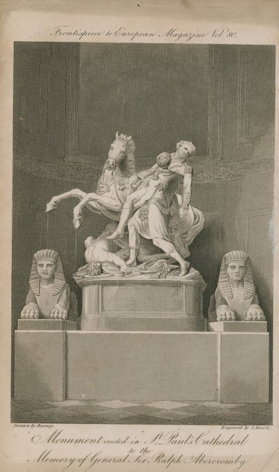 El monumento erigido en la Catedral de San Pablo de English School