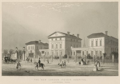El nuevo Hospital de Fiebre de Londres, Liverpool Road de English School