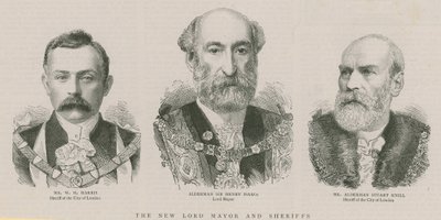 El nuevo Alcalde y los Sheriffs: el Concejal Sir Henry Isaacs, Alcalde de English School
