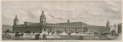El nuevo mercado metropolitano de carne y aves, Smithfield de English School