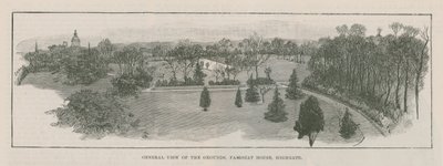 El nuevo parque público en Highgate: vista general de los terrenos, Fairseat House, Highgate de English School