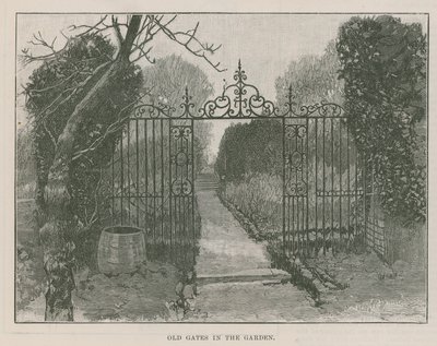 El nuevo parque público en Highgate: puertas antiguas en el jardín de English School