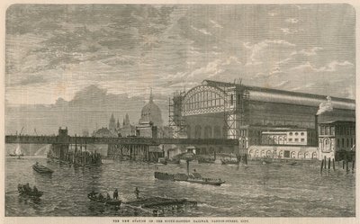 La nueva estación del Ferrocarril del Sureste, Cannon Street, Londres de English School