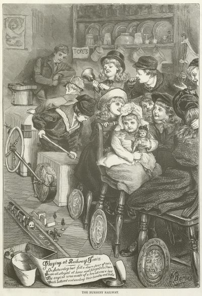 El ferrocarril de la guardería de English School