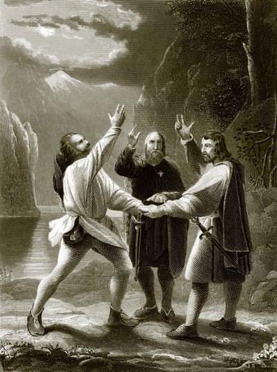 El juramento de los tres suizos de English School