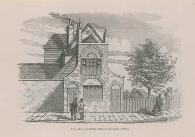 La vieja escuela de gramática de Lady Owen de English School