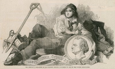 La apertura del túnel del Támesis de English School