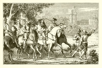 Los príncipes llevados a Vincennes de English School